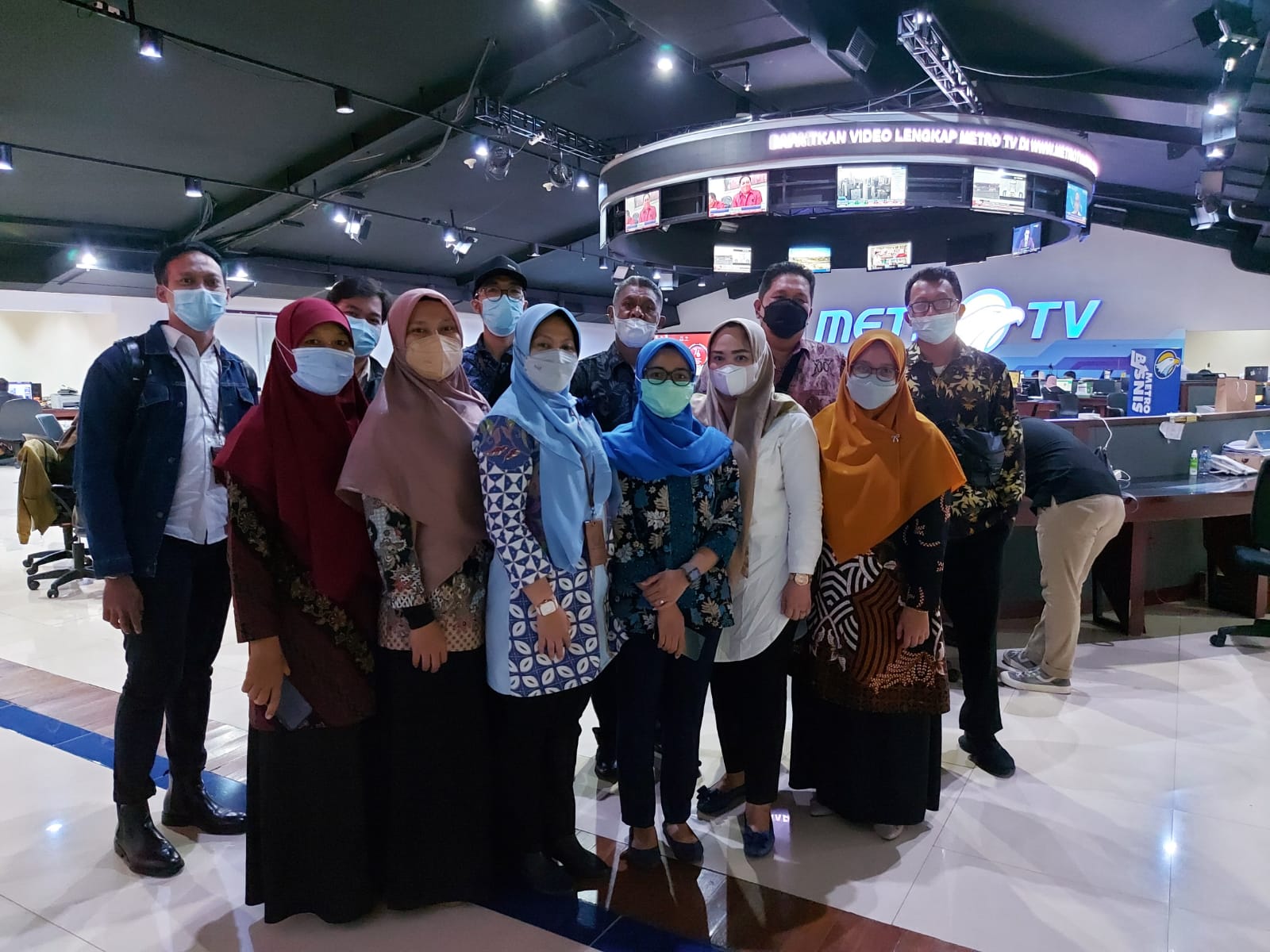 Ikuti Bimtek Kehumasan, BDK Palembang Sambangi Studio Metro TV